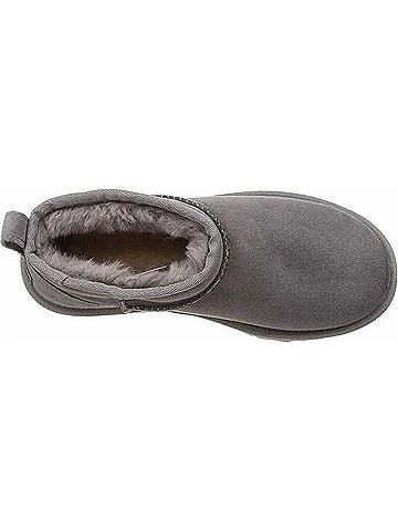 Ugg Women's Classic Ultra Mini Boot in Grey (view 2)