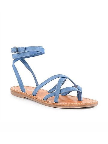 Seychelles Women's Happy Go Lucky Wrap Sandals in Blue (view 1)