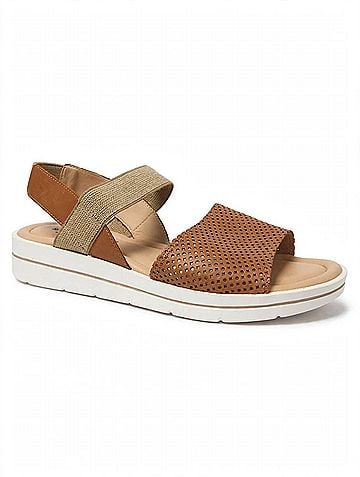 Spring Step Women's Travel Sandal in Camel (view 1)