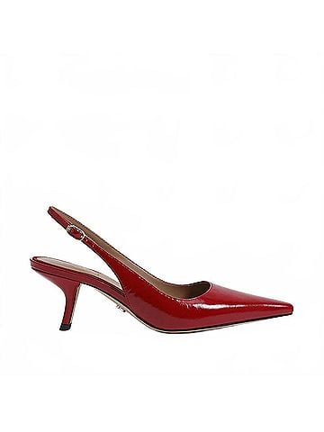 Sam Edelman Women's Bianka Slingback Pump in Deep Scarlett (view 1)