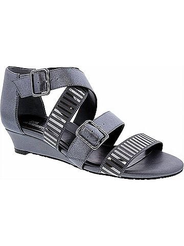 Ros Hommerson Women's Voluptuous Sandal in Pewter Combo (view 1)