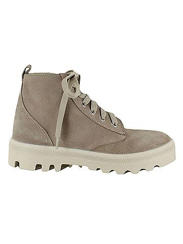 Naot Women's Canoe Boots in Almond Suede (view 1)