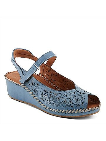 Spring Step Women's Santonio Sandals in Blue (view 2)