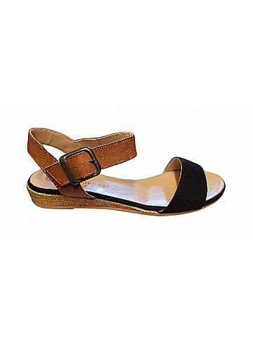 Eric Michael Women's Amanda Sandal in Black (view 1)