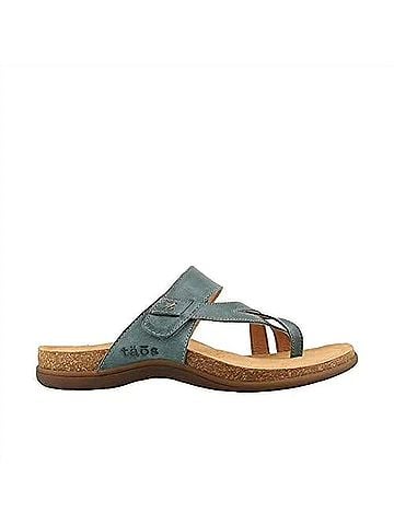 Taos Women's Perfect Thong Sandal in Teal (view 1)