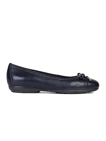 GEOX Women's Annytah Ballet Flats in Navy (view 1)