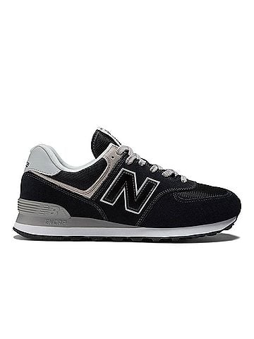 New Balance Unisex M574evb Sneakers in Black (view 1)
