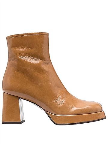 Chie Mihara Women's Kentin Leather Ankle Boots in Nude (view 1)