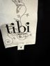 Tibi 80% Wool 20% Polyamide 100% Acetate Black Gray Coat Size 4 - photo 3