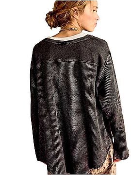 Free People FP One Blake Thermal Long Sleeve T-Shirt (view 2)