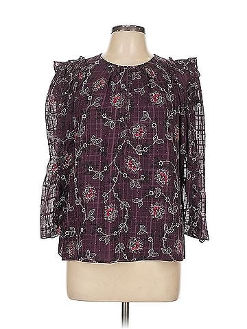 Rebecca Taylor Rebecca Taylor 3/4 Sleeve Silk Top (view 1)