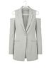 ASOS Gray Blazer Size 4 - photo 1