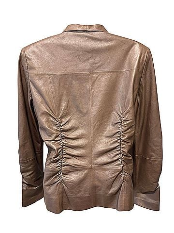 Lafayette 148 New York Leather Jacket (view 2)
