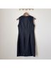Magaschoni Solid Gray Wool Dress Size 4 - photo 3