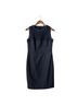 Magaschoni Solid Gray Wool Dress Size 4 - photo 1