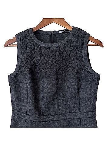 Magaschoni Wool Dress (view 2)