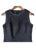 Magaschoni Solid Gray Wool Dress Size 4 - photo 2