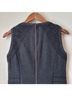 Magaschoni Solid Gray Wool Dress Size 4 - photo 4