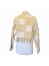 Pol Print Tan Ivory Jacket Size S - photo 4