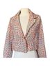 Pol 100% Polyester Print Multi Color Jacket Size S - photo 2
