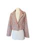 Pol 100% Polyester Print Multi Color Jacket Size S - photo 1