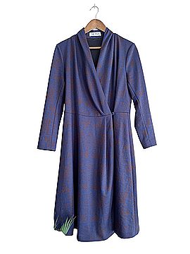 The Fold Wool Dress (view 1)