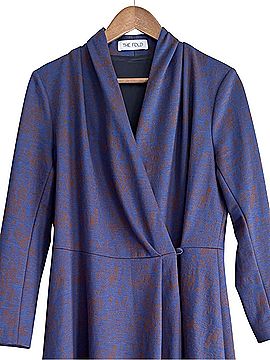 The Fold Wool Dress (view 2)