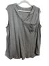 Stitch Fix Stripes Black White Sleeveless Top Size XL - photo 1