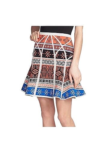 Diane von Furstenberg Samara Desert Band Casual Skirt (view 1)