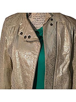Lana Leather Jacket (view 1)