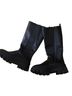 BOOT HUGS Black Boots Size 9 - photo 1