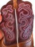 Ariat Brown Burgundy Boots Size 10 - photo 5