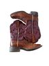 Ariat Brown Burgundy Boots Size 10 - photo 6