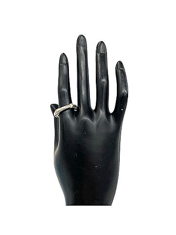 Tiffany & Co. TIFFANY&amp;Co. Tiffany Vintage Bamboo Ring, Sterling Silver 925, Accessory, Silver, 40290 (view 2)