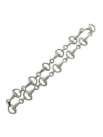 Gucci GUCCI Vintage Horsebit Necklace (Tom Ford Era) - Sterling Silver 925 Accessory Item Number 12438 (view 1)