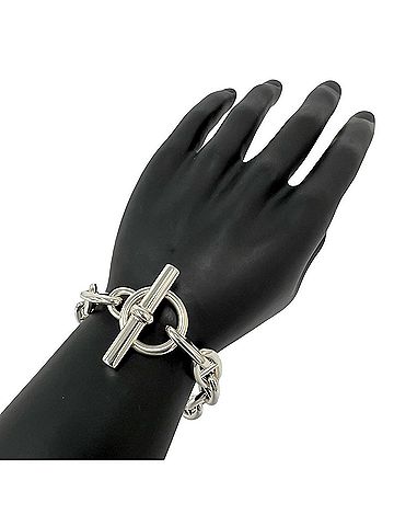 Hermès HERMES Chaine d'Ancre GM 13-link bracelet, sterling silver 925, accessory, 12225 (view 2)