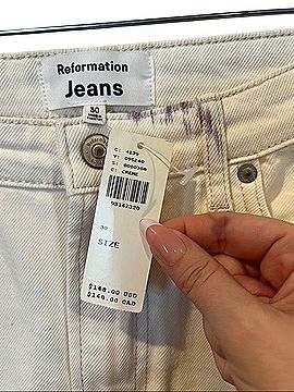 Reformation Denim Skirt (view 2)