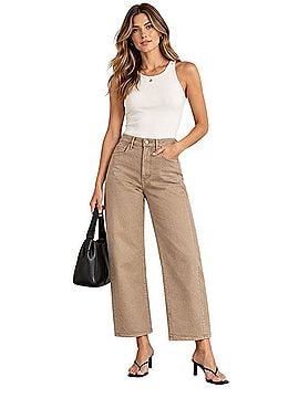 Mother The Half-Pipe Flood Jeans (view 1)