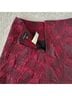 Ann Taylor Floral Jacquard Solid Red Black Formal Skirt Size 8 - photo 8