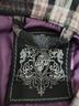 Title Unknown Plaid Black Pink Gray Blazer Size 2 - photo 4