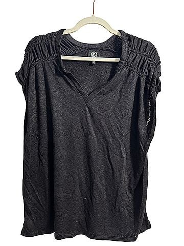 Bobeau Short Sleeve Blouse (view 1)