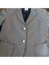 Gap 66% Polyester 31% Viscose 3% Spandex 100% Polyester Stripes Multi Color Blue White Blazer Size 4 - photo 12
