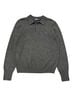Polo by Ralph Lauren 100% Lambswool Solid Gray Purple Wool Pullover Sweater Size L - photo 1