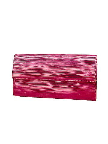Louis Vuitton Louis Vuitton Epi Leather Portefeuille Sarah Long Wallet M60317 Fuchsia (Women's) (view 1)