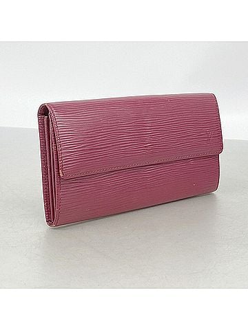 Louis Vuitton Louis Vuitton Epi Leather Portefeuille Sarah Long Wallet M60317 Fuchsia (Women's) (view 2)