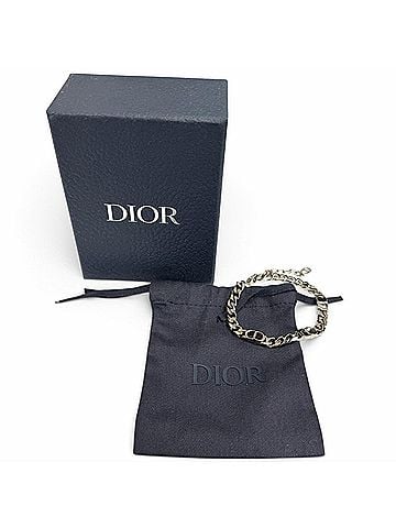 Dior Homme DIOR Dior Homme B1446HOMMT CD Icon Chain Link Bracelet, Silver, Men's/Women's, with Box and Dust Bag. (view 2)