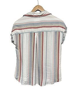 Cosmic Blue Love Short Sleeve Button-Down Shirt (view 2)