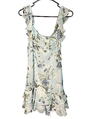 Abercrombie & Fitch Alessia floral romantic feminine Ruffle Dress Casual Dress (view 1)