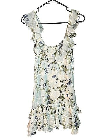 Abercrombie & Fitch Alessia floral romantic feminine Ruffle Dress Casual Dress (view 2)