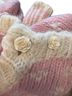 LoveShackFancy Floral Pink White Pullover Sweater Size M - photo 2
